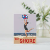 ザショアヴィンテージスタイルポスターカード ポストカード (スタンド正面)