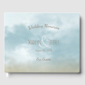 ザショア海ビーチ結婚式メモリーズゲスト ゲストブック (正面)