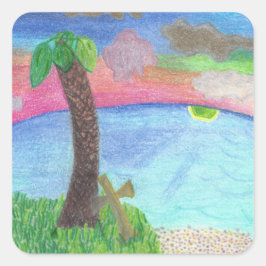 ザショア素晴らしステッ感動的カー スクエアシール