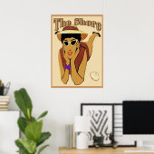 ザショア、レディーオンビーチ ポスター (ホームオフィス)