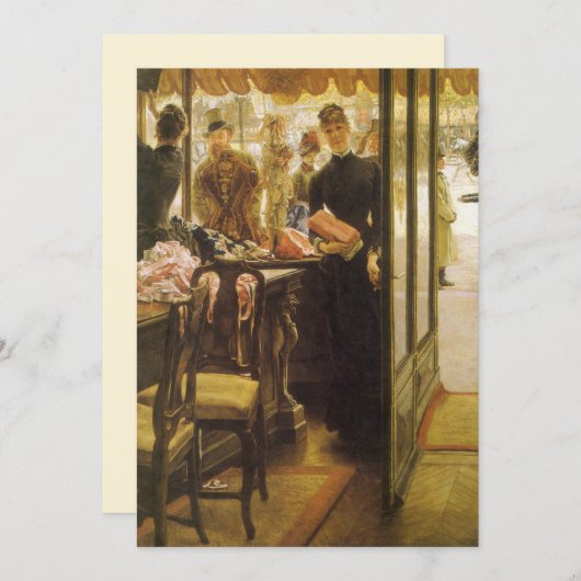 ザショップガールバイジェームズティスソビクトリアンファインアート (正面/裏面)