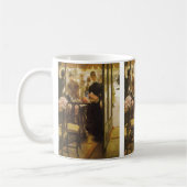ザショップガールバイジェームズティスソビクトリアンファインアート コーヒーマグカップ (左)