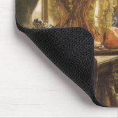 ザショップガールバイジェームズティスソビクトリアンファインアート マウスパッド (コーナー)