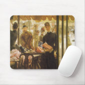 ザショップガールバイジェームズティスソビクトリアンファインアート マウスパッド (マウス)