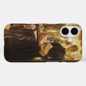 ザショップガールバイジェームズティスソビクトリアンファインアート Case-Mate iPhoneケース (裏面 (横))