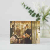 ザショップガールバイジェームズティソットファインアート ポストカード (スタンド正面)