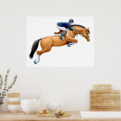 ザショージャンパーホースプリント ポスター (キッチン)