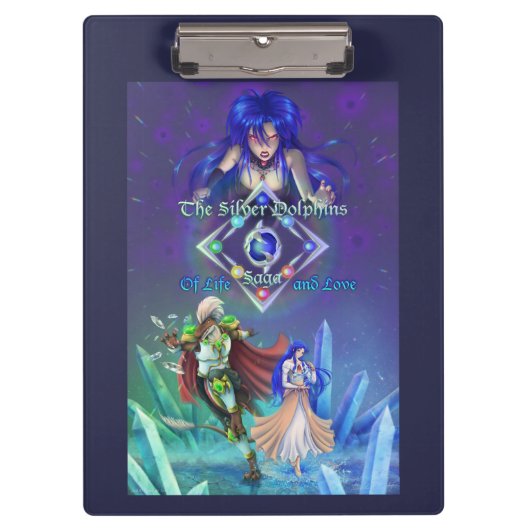 ザシルバードルフィンズ佐賀 クリップボード (正面)