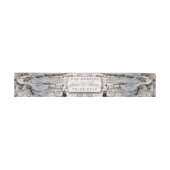 ザシルバー素朴樺の木の木結婚のコレクション 招待状ベリーバンド (フラット)