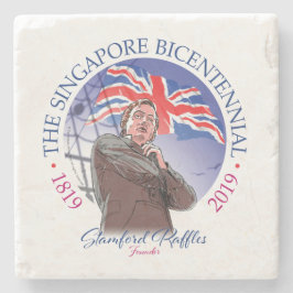 ザシンガポール200周年コレクション ストーンコースター