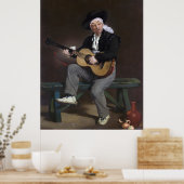 ザシンガースペインのー – エドゥアールマネ ポスター (キッチン)