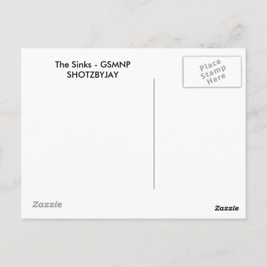 ザシンク ポストカード (裏面)