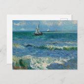 ザシーアットレサントマリーデラメール | Vanゴッホ シーズンポストカード (正面/裏面)