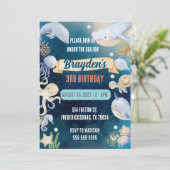 ザシーアニマルズボーイズ航海の誕生日 招待状 (スタンド正面)