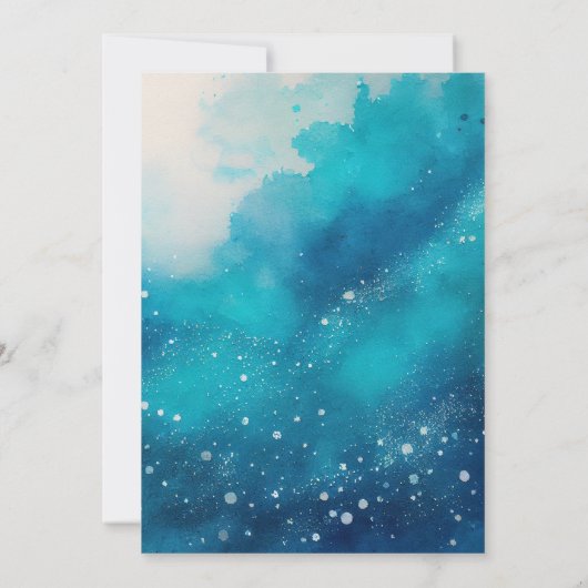 ザシーアニマルズボーイズ航海の誕生日 招待状 (裏面)