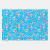 ザシーエンジェルフィッシュコーラルいかりシーライフ ラッピングペーパーシート (正面)