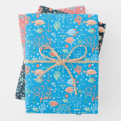 ザシーエンジェルフィッシュコーラルいかりシーライフ ラッピングペーパーシート (インサイチュ)