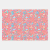 ザシーエンジェルフィッシュコーラルいかりシーライフ ラッピングペーパーシート (正面3)