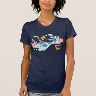 ザシーカウアンドフィッシュフレンドウィメンズTシャツ Tシャツ