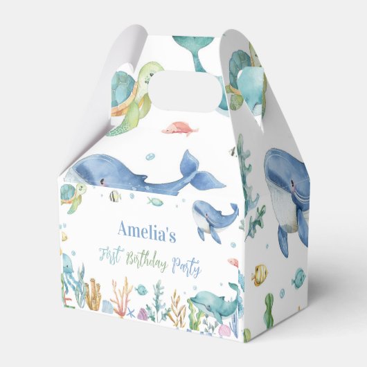ザシーキュート海動物誕生日 フェイバーボックス (裏面サイド)