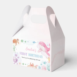 ザシーキュート海動物誕生日 フェイバーボックス