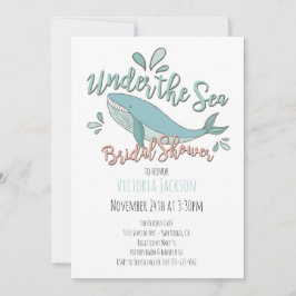 ザシークジラブライダルシャワー 招待状