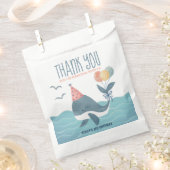 ザシークジラ誕生日ありがとう フェイバーバッグ (クリップ留めされた状態)