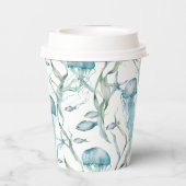 ザシークラゲ紙カップ 紙コップ (裏面)