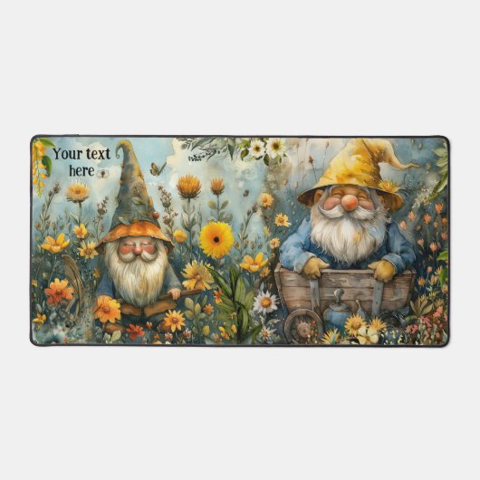 ザシークレットガーデンマジカルグリーン格言 デスクマット (正面)