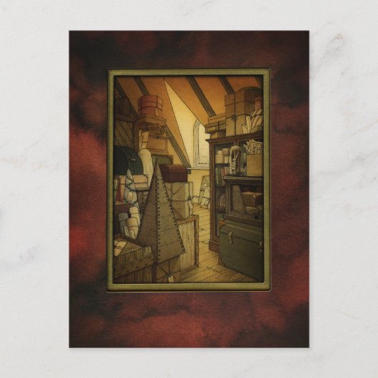 ザシークレットボックスルームアート ポストカード (正面)