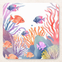 ザシーコーラルリーフの水彩下