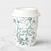 ザシーコーラルリーフ紙カップ 紙コップ (右)