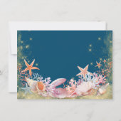 ザシーシャーク子供の誕生日ありがとう サンキューカード (裏面)