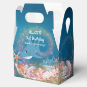 ザシーシャーク誕生日パーティーの下 フェイバーボックス (オープン)