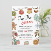ザシーズンクッキークリスマスパーティー 招待状 (スタンド正面)