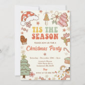 ザシーズンクッキークリスマスパーティー 招待状 (正面)