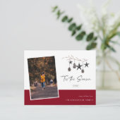ザシーズンコージー自然フォトホリデーポストカード シーズンポストカード (スタンド正面)