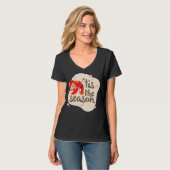 ザシーズンザクロウフィヒョウ Tシャツ (正面フル)