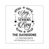 ザシーズンスタイリッシュズタイポグラフィモノグラム ラバースタンプ (インプリント)