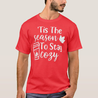 ザシーズンズステイコージーパンプキンスパイス秋タ Tシャツ