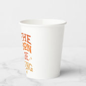 ザシーズンズビーズドリンクホリデーおもしろいデザイン 紙コップ (左)