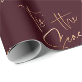 ザシーズンズ引用文ブラックレッドクリスマミニマルス ラッピングペーパー (ロールコーナー)