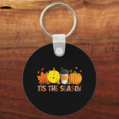 ザシーズンヒョウかぼちゃピクレルハロウィーン秋 キーホルダー (正面)