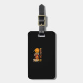 ザシーズンフットボール秋感謝祭サッカー ラゲッジタグ (正面縦)