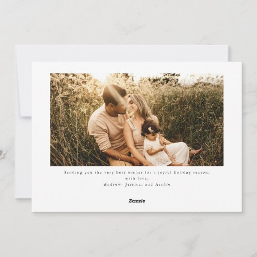 ザシーズンミスタントークリスマスホリデーカード シーズンカード (裏面)