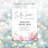 ザシーズンミュルドワインバーブライダルシャワー ポスター