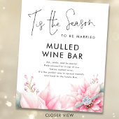 ザシーズンミュルドワインバーブライダルシャワー ポスター