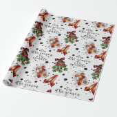 ザシーズン引用文クリスマスライトミスタントー ラッピングペーパー (アンロールド)