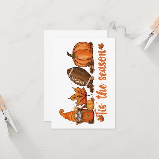 ザシーズン格言グリーティングカード カード (正面/裏面インサイチュ)