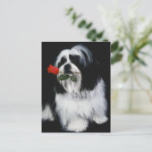 ザシーズー（犬）ズドッグ ポストカード (スタンド正面)